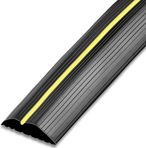 CPROSP Garagentorschweller 3M/12mm, Garagentordichtung Feuchtigkeitsbeständige, Schwellerdichtung-Einfach zu Montieren, Bodendichtung für Garagen, Hallen, Lagern, Werkstätten