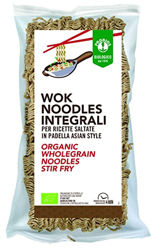 Probios Wok Noodles Integrali Bio - Confezione da 250g