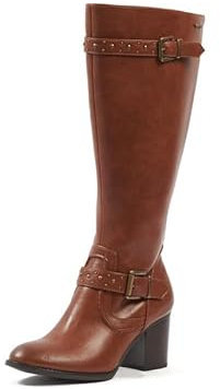 GABYLOU Bottes mollets larges XL - Modele Chrystel. Cognac24. 37
