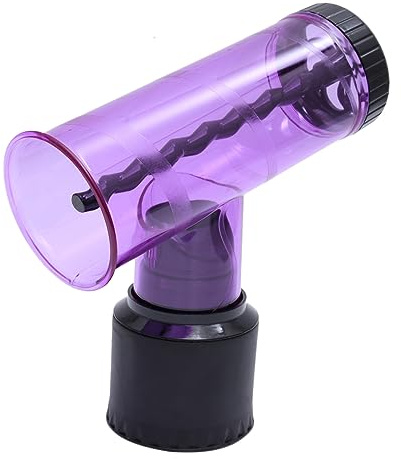 AUTSUPPL Haartrockner Diffusor für Lockiges Haar aus PC Material mit Hitzeschutzfunktion Geeignet für Zuhause und Friseursalon Violettes Haarstyling Werkzeug Zufällige Farbe