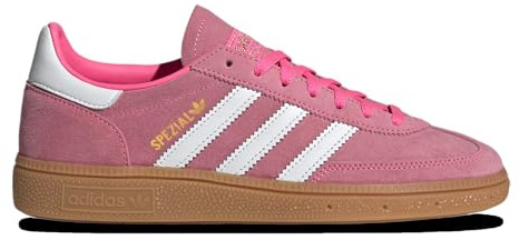 adidas Womens Handball Spezial Lace Up Sneakers Shoes Casual - Pink - Size 10 M