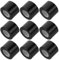 SOIMISS 10pcs Black Reed Diffuser Caps Refillable Glass Bottle Lids for DIY Replacement Stoppers for Aromatherapy Jars Versatile Diffuser Bottle Accessories for Home Office Car