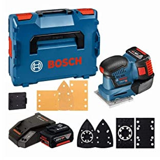 Bosch Professional 06019D0201 Levigatrice Orbitale, Blu