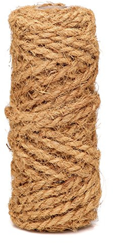 Die cordeline Schnur Coco 25 m 4 mm, braun, 26 x 9 x 26 cm