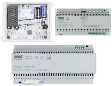 KIT COLONNA SEC 2VOICE ALPHA (URMET cod. 1783/728)