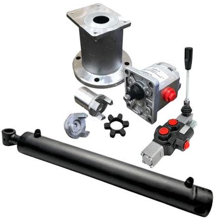 Log Splitter Kit With A Flowfit Double Acting Lever Valve for a Engine (Tonnage 15.7)