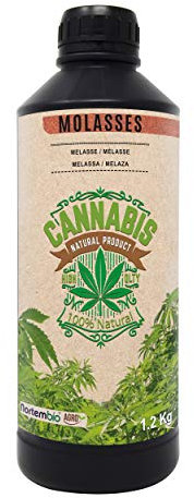 Nortembio Agro Natürliche Melasse 1,2 Kg. Speziell für den Anbau von Cannabis und Marihuana. Verbessert Wachstum und Blüte. Nicht geschwefelt.