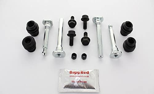 Bigg Red - Brake Caliper Slider Bolt Kit - Compatible with,
