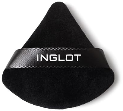INGLOT Professional Triangle Makeup Applicator - Weicher und sanfter Schwamm zum Auftragen von Puder | Gleichmäßiges Verblenden und Hervorheben von Makeup-Details | Verleiht Ihrem Makeup das perfekte
