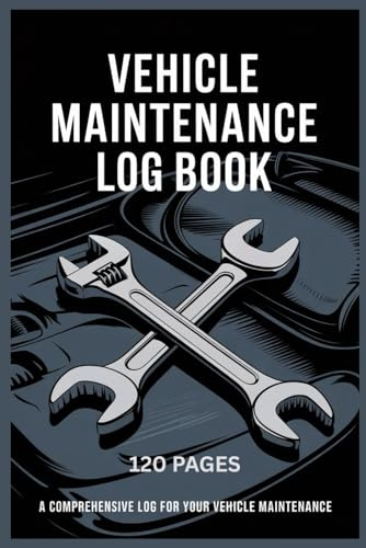 Vehicle Maintenance Log Book: Repair And Service Record Book for Cars, & Trucks - Small Size 9  x 6
