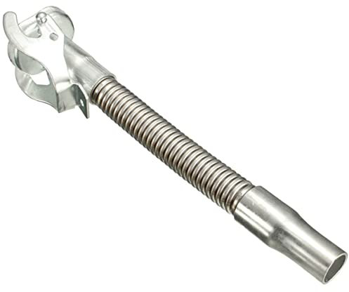Zerodeko Aspiratore Benzina in Acciaio Inossidabile Beccuccio Ricambio per Tanica Benzina Ugello per Tanica Carburante Adatto per Trasporto Liquidi