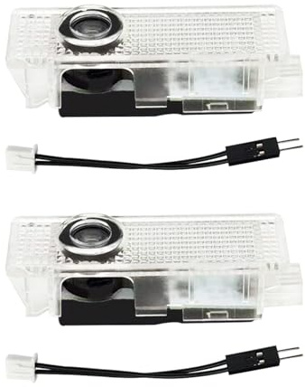 ERSDGG 2 unidades de proyector LED para puertas de coche, iluminación de bienvenida, iluminación de puerta de coche, adecuado para 1/2/3/4/5/6/7/ X1/X2/X3/X4/X5/X6/X7/M/Z/GT