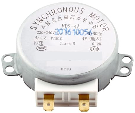 Synchronmotor For Drehteller Von Mikrowellenöfen (220–240 V Wechselstrom), Kompatibel Mit Midea-Mikrowellenöfen Der Baureihe MDS-4A.