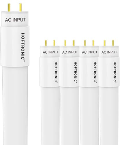 HOFTRONIC - 5er Set LED Röhre 120cm - 18 Watt 1980 Lumen (110lm/W) - T8 G13 - LED Leuchtstoffröhre Flimmerfrei - Tageslichtweiß 6000K Tube Röhrenlampe - Lebensdauer: 30.000 Stunden 3 Jahre Garantie