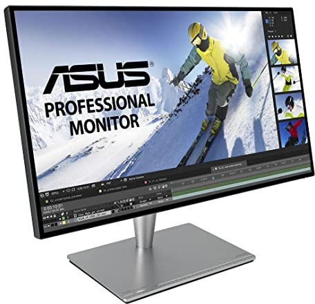 ASUS ProArt PA27AC - 27 Zoll WQHD Professioneller Monitor - 16:9 IPS, 2560x1440 - ergonomisch, Pivot, hohe Farbtreue, Rahmenlos, HDR 10 - DisplayPort, Thunderbold 3, HDMI, 45W USB-C, USB-Hub
