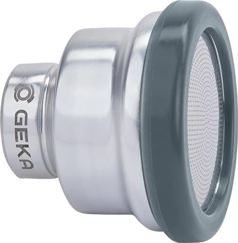 Geka 30GKSB Gießkopf Soft rain - microfine M 0.4 mm Bohrung LM 30WMF CS 30SR, Silber, 18 x 8 x 13 cm