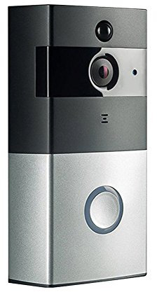 Rick Video Doorbell, Wireless Doorbell with Wi-fi Enabled Camera, Two-Way Audio Motion Sensor, Night Vision, PIR Motion Detection and App Control for iOS and Android