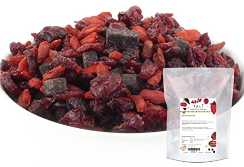 TALI Red Berry Mix Beerenmischung 1000 g | Cranberry, Acai, Goji