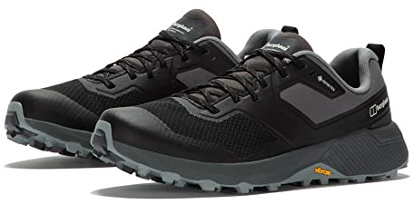 Berghaus Herr Trailway Active Gore-tex sko vandringskänga, Svart mörkgrå, 45.5 EU