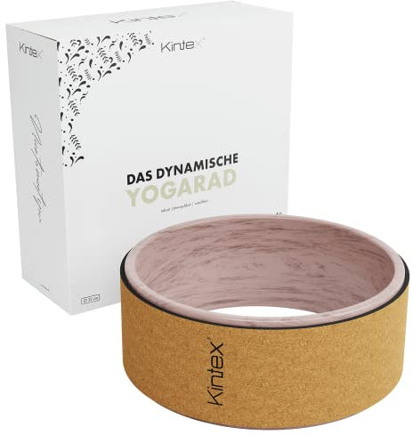 Kintex Kork Yogarad, 33 cm, Pilates, Gymnastik, Fitness, stabil und rutschfest