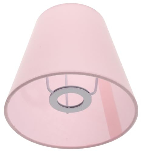 SOLUSTRE Lampenschirm Aus Stoff Dekorativer Lampenschirm Für Tischlampe E14 Pendelleuchtenschirm Für Wohnzimmer Schlafzimmer Stehleuchte Und Wandlampe Weiche Lichtabdeckung 14.00 X 13.00 X 9.00 Cm