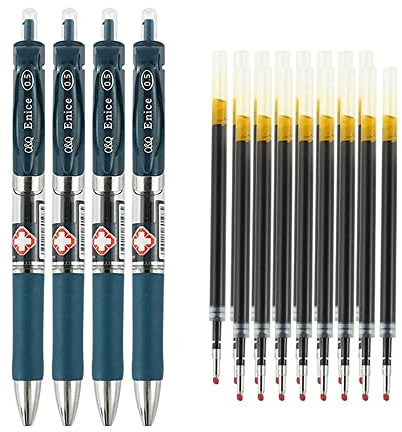 JOMPENS 20 teile/los Arzt Spezial Kugelschreiber 0,5 mm Dunkelblau Nachfüllset Arzt Krankenschwester Rezept Schreiben Gel Stift Büro Schreibwaren