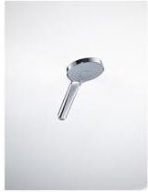 CLAGE - Universal Handbrause mit 3 Strahlarten – Passend für alle gängigen Duschsysteme – Hochwertiger Duschkopf, Leicht zu Reinigen, Chrom-Design – Wassersparend & Langlebig für Dusche und Badewanne