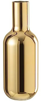 J-Line Bottle Decorative Glass Gold Large - Flower vase 32 cm high