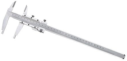 FUNTLY Nonius-Messschieber Messschieber aus Edelstahl, 300 mm, Messgerät, Messschieber, Mikrometer