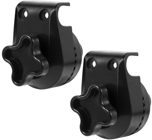Garden Swing Plastic Fittings 2Pcs,Porch Patio Swing Frame Parts,Outdoor Patio Swings Canopy Replacement Plastic Fittings to Attach Canopy Frame to Swings (QQPJ-B)