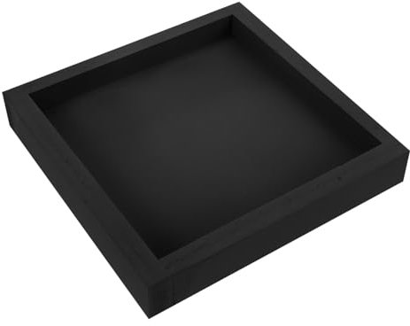 BCOATH Square Flower Pot Tray Plant Saucer Water Drainage Plastic Plant Trays for Indoor Outdoor Use