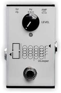 XSONIC ULooper: Dedizierter Looper für Gitarrenverstärker mit unverändertem Loop-Sound, 180 Min Aufnahmezeit, Line-Out, tragbare Stromversorgung, kompatibel mit Spark, KATANA, THR, Mustang und mehr.