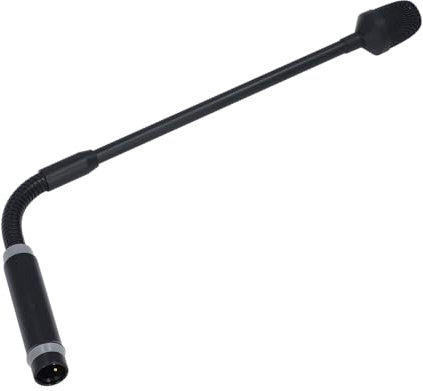 Tonysa Microphone à Col de Cygne avec Tuyau Réglable, Micro Professionnel pour Table de Mixage DJ, Microphone à Col de Cygne XLR pour Performances sur Scène, Studios D'enregistrement