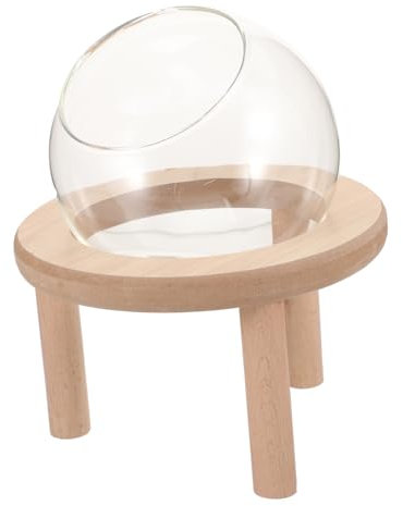 BELLIFFY Sandbadebox Aus Glas Für Hamster Meerschweinchen Und Kleine Haustiere Leicht Zu Reinigen Verstauen Für Zuhause Und Zoohandlung