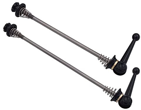 THINCAN 2x Quick Release Bike Quick Release Bolts Wheel Bike Quick Release Skewer For Road Bikes