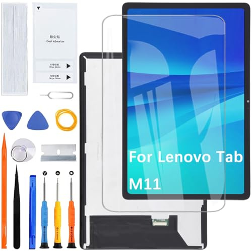 Schermo LCD di ricambio per Lenovo Tab M11 TB330FU (nero, 11 pollici)