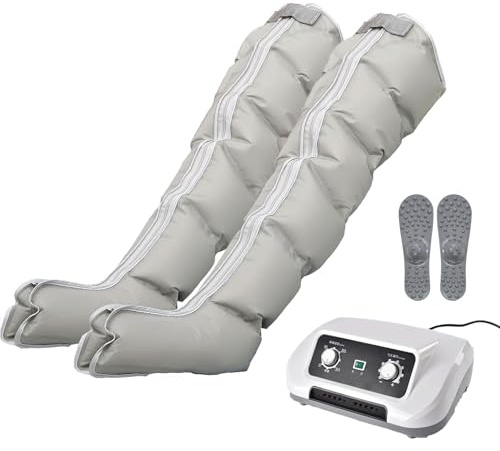 Miuxe Lymphdrainage Gerät, Beinmassagegerät Für Beine, Füße, Arme Und Unterleib, Massagegerät Beine, Einfaches Einstellbar Und Anwendung, Pressotherapie Professionelle Wirksamkeit Recovery Boots