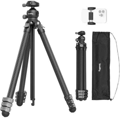 SMALLRIG Carbon Fiber Compact Tripod with Ball Head