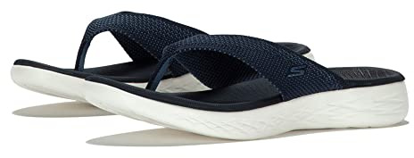 Skechers Damen flip-Flops, Navy, 40 EU