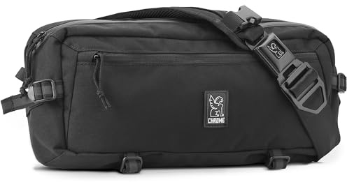 Chrome Kadet Sling Messenger Bag, 9 Liter, Black Blck