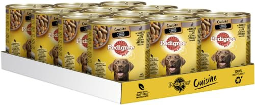 Pedigree Hundedosenfutter - Verschiedene Geschmacksrichtungen 12x800g (12x800g, Kaninchen und Karotten)