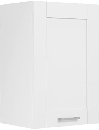 Küchenschrank hängend, Maße ca. H. 60 x B. 40 x T. 31 cm, Hängeschrank mit zwei Fächern im Landhaus Stil, Küchenmöbel - Colura
