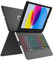 MMK Funda Teclado para iPad 9 Generacion 10.2 2021 con Touchpad, Giratoria de 360° & 7 Teclas retroiluminadas de Color & Conexión inalámbrica Bluetooth con Ranura de Lápiz, para iPad 10.2 9ª/8ª/7ª