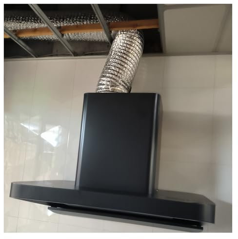 Tuyau de chauffage portable extensible de 7,9 m pour espaces restreints et équipements audiovisuels, tubes flexibles coupables pour grenier et placards, comprend 2 colliers de serrage de 350 mm de