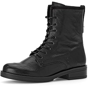 Gabor Stivali stringati da donna, stivaletti da donna,Best Fitting, Nero 57., 38 EU