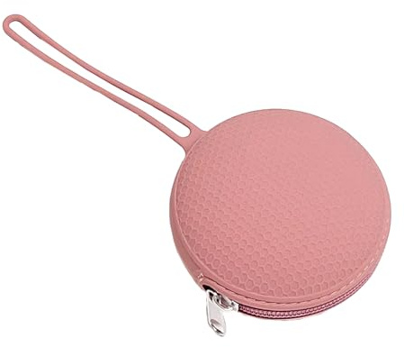 Lonwiner Boîte à tétine en silicone pour fille et garçon, pour les déplacements, rangement de tétine, étanche, pour sac à dos à langer, rouge foncé