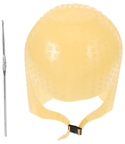 minkissy Cappello in Silicone per Set 1 Pezzo Flessibile e Riutilizzabile Strumento per Colorazione per Parrucchieri e Domestico