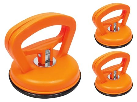 Phonojen 3pcs Heavy Duty Suction Cups, 5.7cm/11.8cm Car Dent Puller Kit, Car Dents Repair Tools, Professional Tools for Auto Body, Glass, Screen, Tile Lifting and Objects Moving