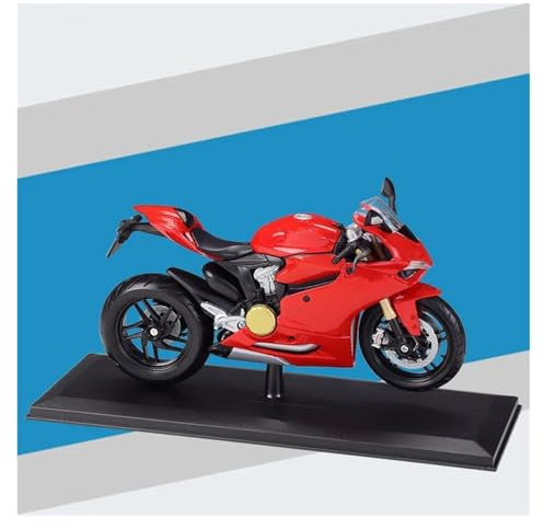 DieCast Modell Motorcykel 1:12 För Ducati Panigale 1199 Motorcykelmodell I Gjuten Legering Samling