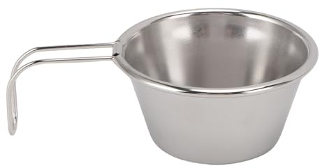 FILFEEL Ciotola da Campeggio - Tazza da Campeggio in Acciaio Inossidabile per Escursionismo, Zaino in Spalla, Picnic all'aperto, Ciotola Leggera in Metallo per Uso Alimentare da 350 Ml con Design
